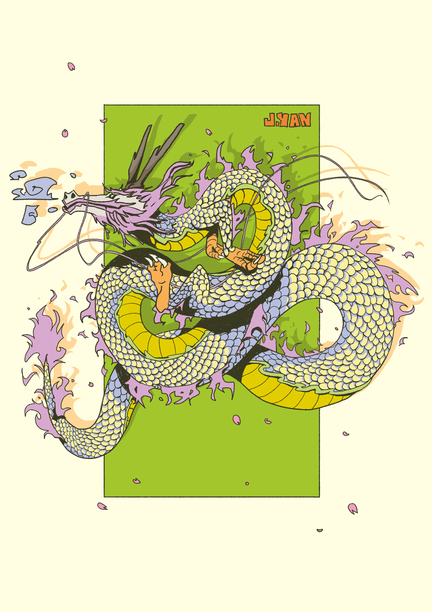 Dragon Print