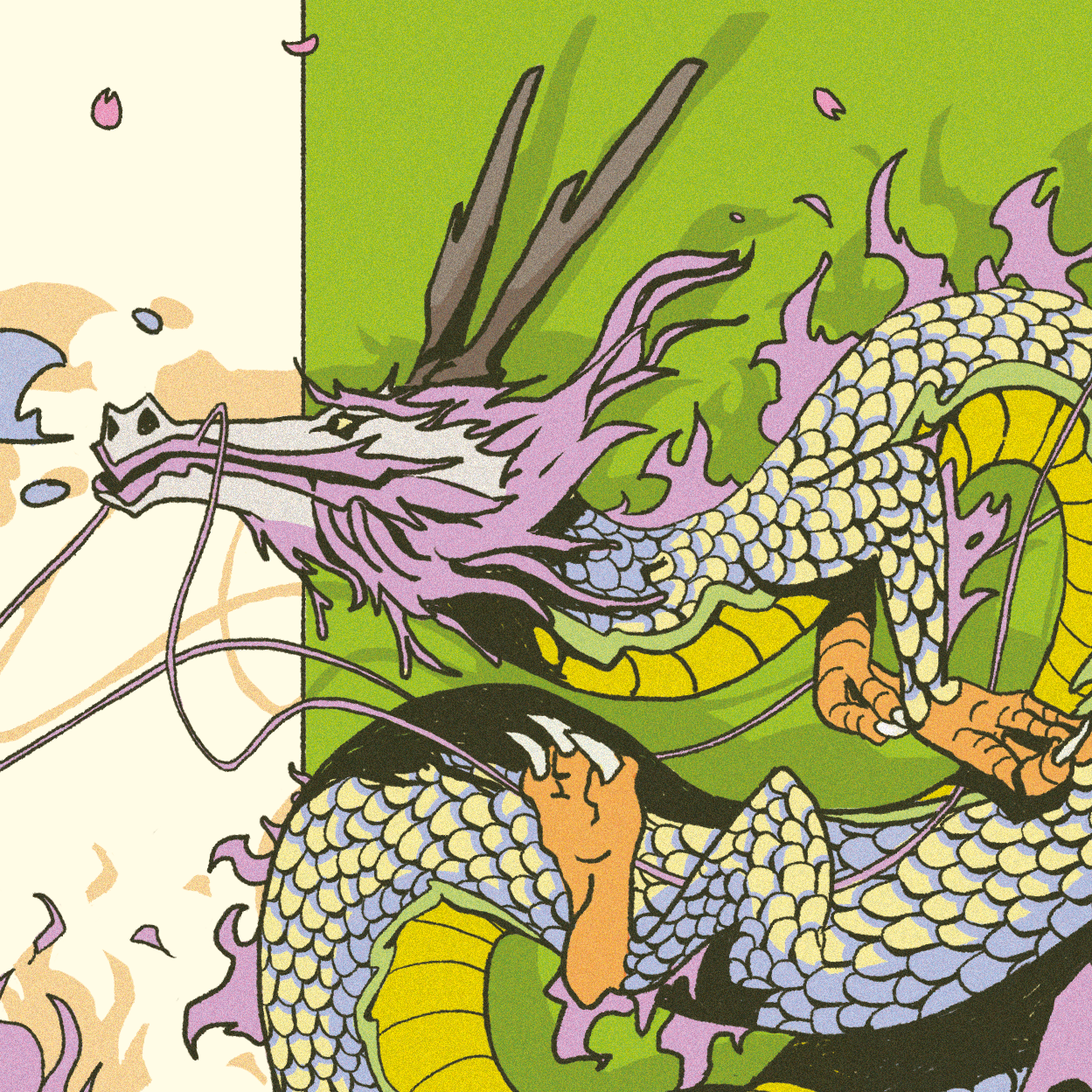 Dragon Print